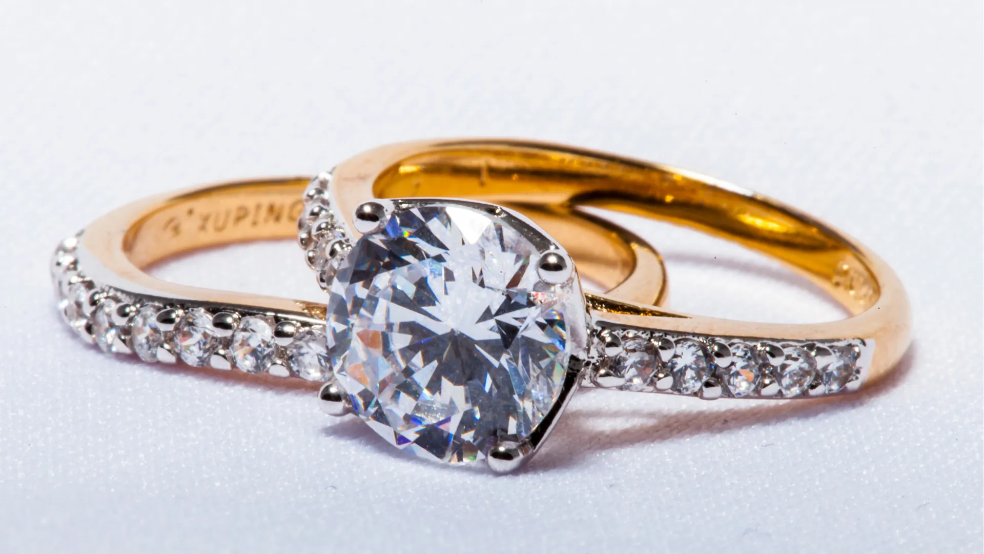 Fixed Costs of a Jewlery Business: Diamond engagement rings representing high-value product investment.